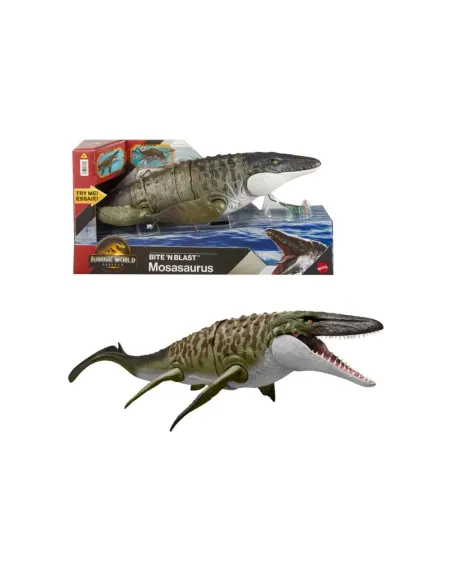 Jurassic World Mosasauro Mattel JCH00, confezione