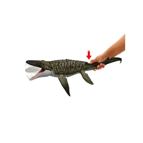 Mosasauro Jurassic World Mattel, gioco