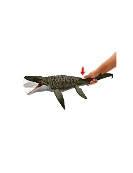 Mosasauro Jurassic World Mattel, gioco