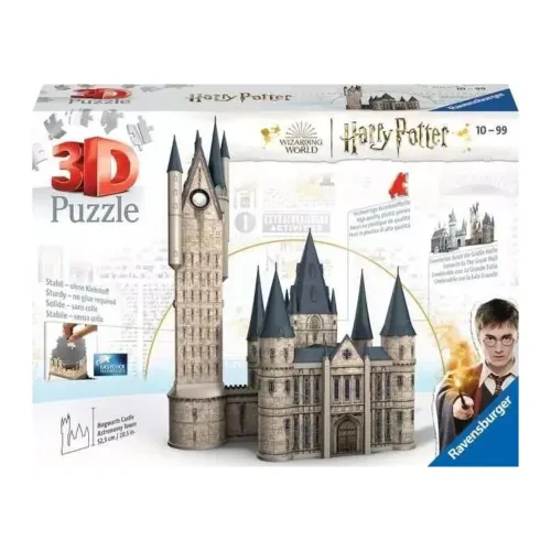 Puzzle 3D Harry Potter Torre Astronomica Ravensburger, confezione