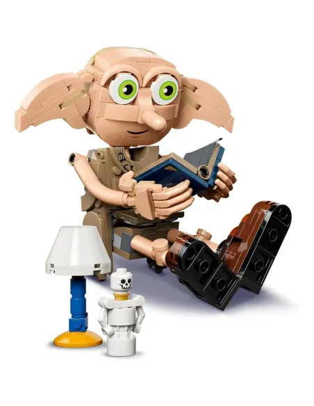 LEGO Dobby snodabile seduto con il diario