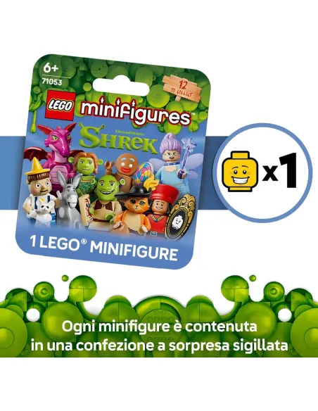 LEGO Minifigures Shrek, 1 personaggio a sorpresa