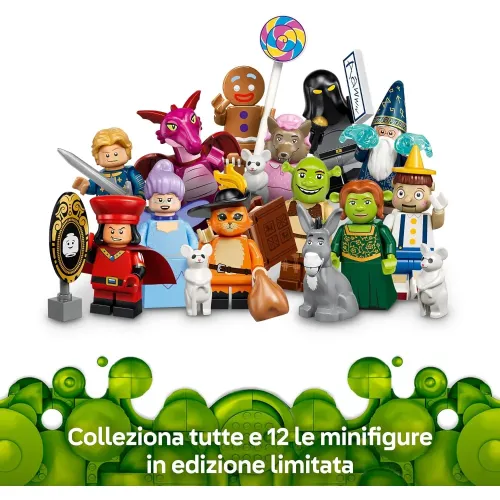 LEGO Minifigures Serie Shrek, i 12 personaggi