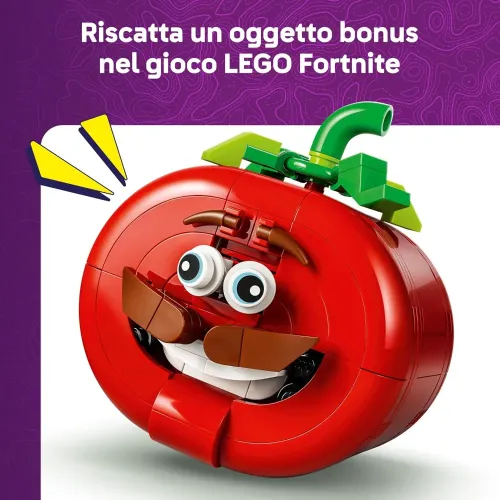 LEGO Fortnite Testa di pomodoro costruita