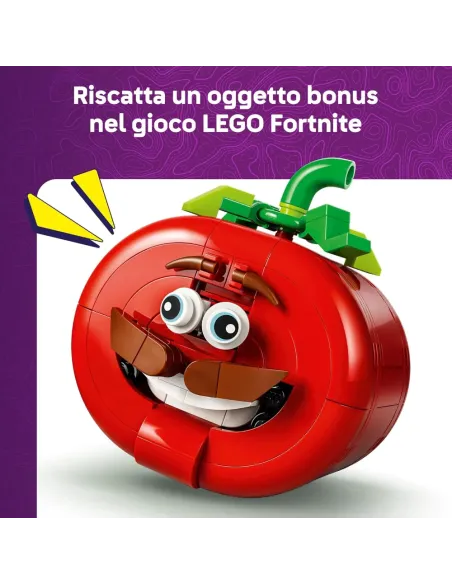 LEGO Fortnite Testa di pomodoro costruita