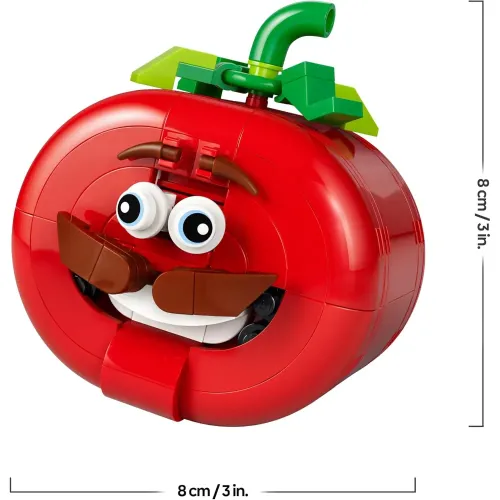 LEGO Testa di pomodoro 77079, dimensioni