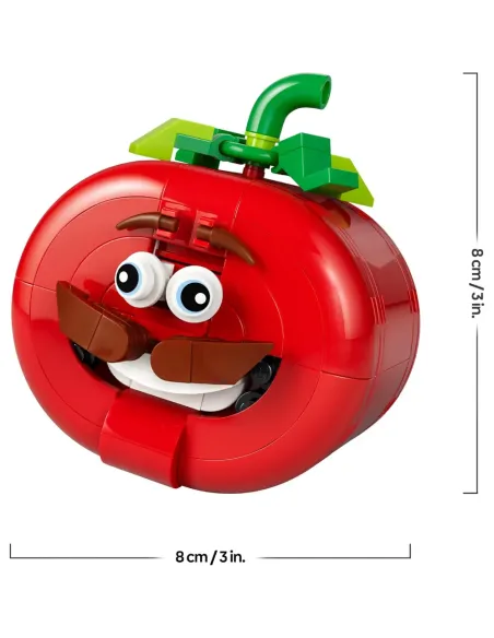 LEGO Testa di pomodoro 77079, dimensioni