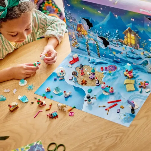 LEGO Friends Calendario dell'Avvento aperto