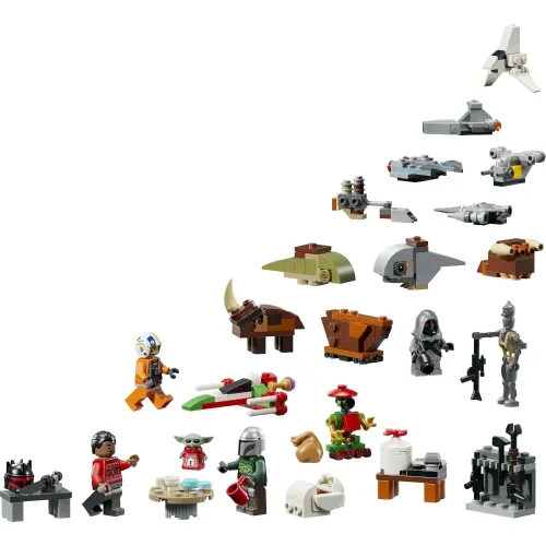 LEGO Star Wars Calendario dell'Avvento 2026, contenuto
