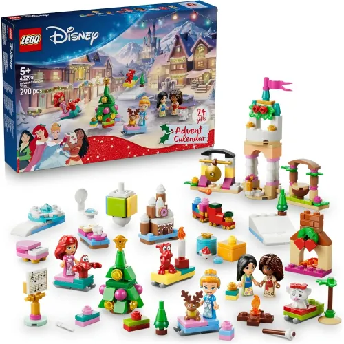 LEGO Disney Princess Calendario dell'Avvento 2026 43298, confezione