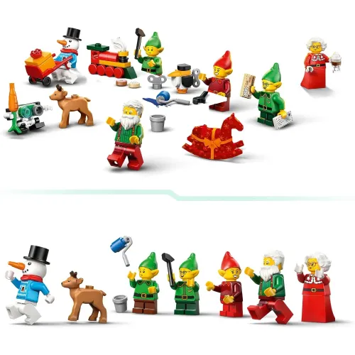 LEGO 60510 Babbo Natale ed elfi