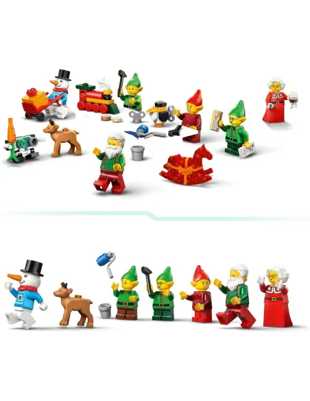 LEGO 60510 Babbo Natale ed elfi