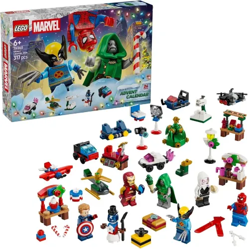 LEGO Marvel Calendario dell'Avvento 2026 76340, confezione
