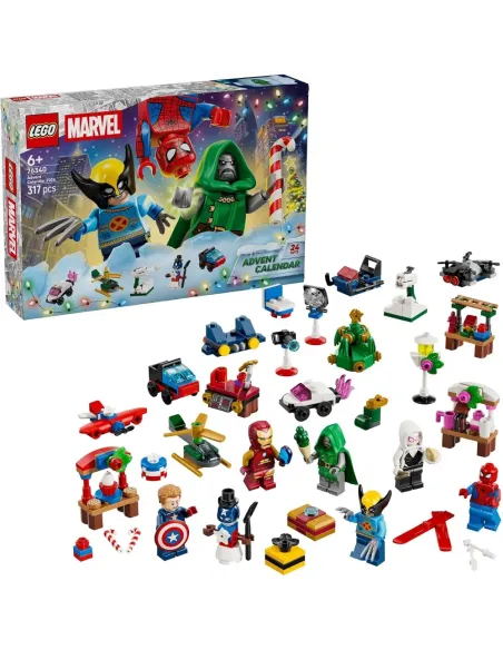 LEGO Marvel Calendario dell'Avvento 2026 76340, confezione