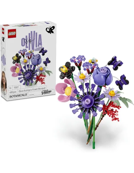 LEGO Botanicals Bouquet di fiori di Olivia Rodrigo 11507, confezione