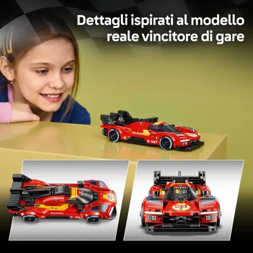 LEGO Ferrari 499P dettagli