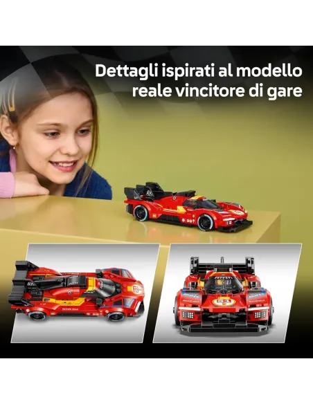 LEGO Ferrari 499P dettagli