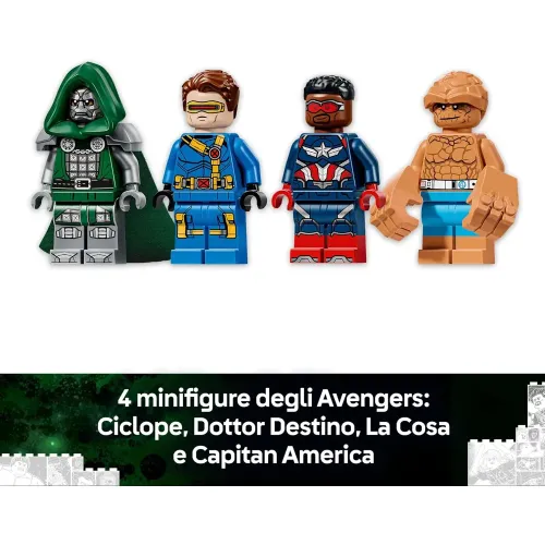 LEGO 76347 le 4 minifigure Marvel