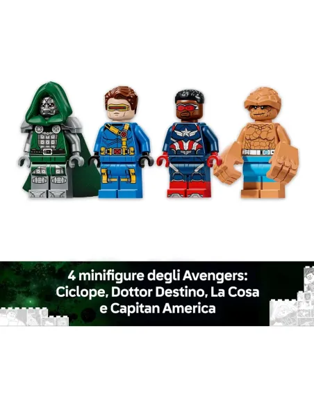 LEGO 76347 le 4 minifigure Marvel