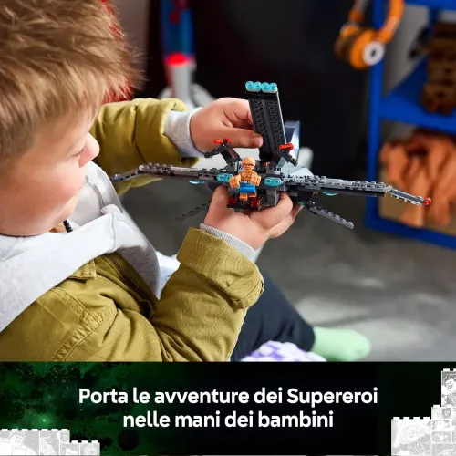 LEGO Quinjet vano interno