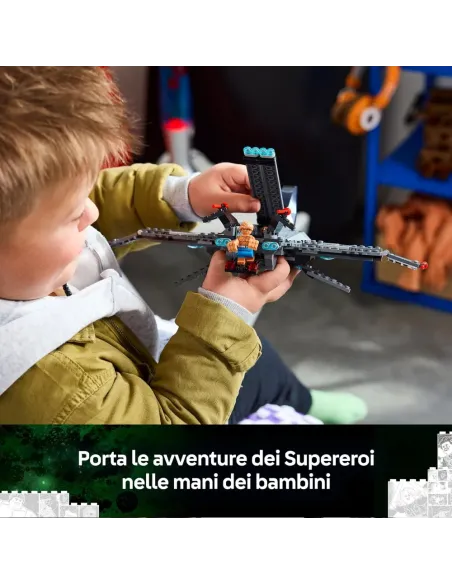 LEGO Quinjet vano interno