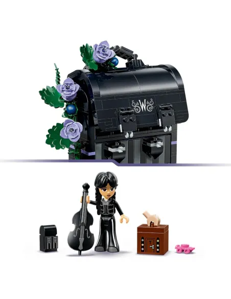 LEGO Wednesday minifigure di Mercoledì