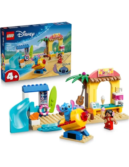 LEGO Disney Divertimento in spiaggia con Lilo e Stitch 43280, confezione
