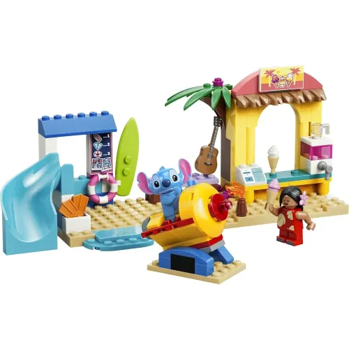 LEGO 43280 spiaggia costruita