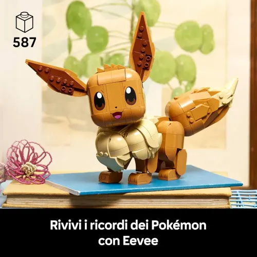 LEGO Pokémon Eevee costruito