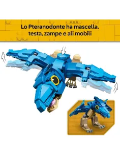 LEGO Jurassic World Dinosauro bebè Pteranodonte 77977, confezione 2