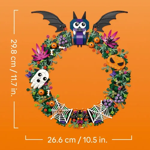 LEGO Ghirlanda di Halloween, dimensioni