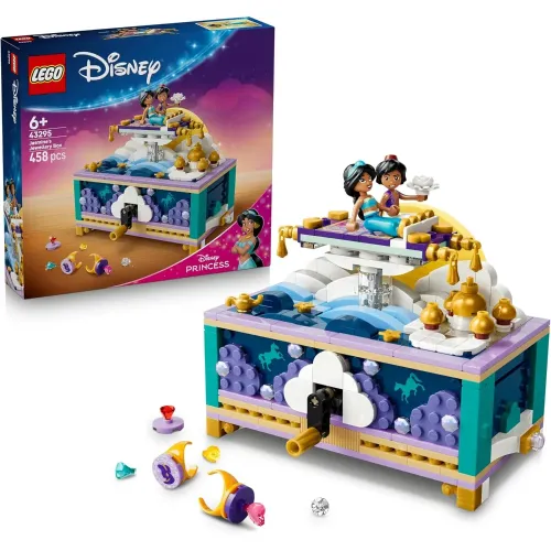 LEGO Disney Princess Box gioielli di Jasmine 43295, confezione