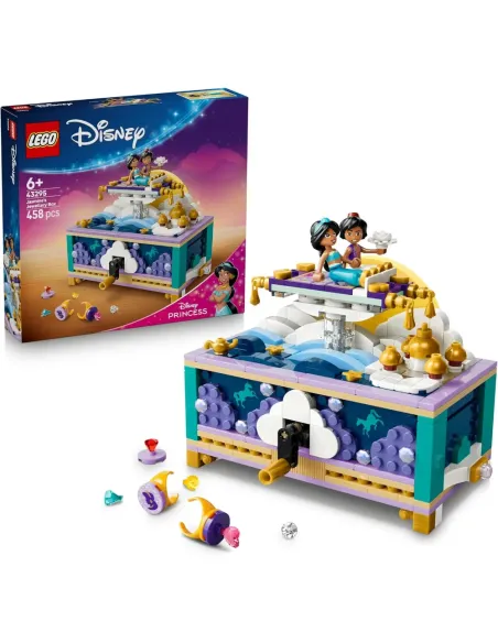 LEGO Disney Princess Box gioielli di Jasmine 43295, confezione