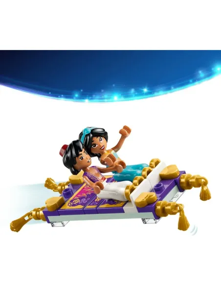 LEGO Jasmine e Aladdin sul tappeto magico