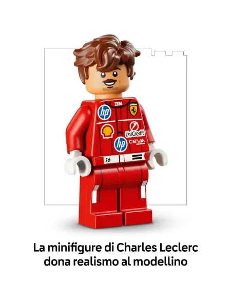 LEGO minifigure di Charles Leclerc
