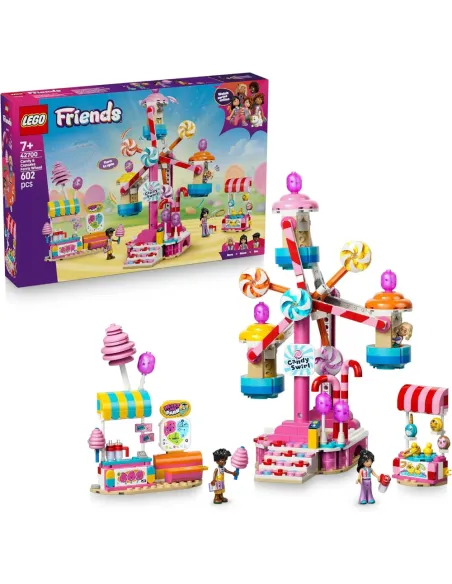LEGO Friends Ruota panoramica Dolci e Cupcake 42700, confezione