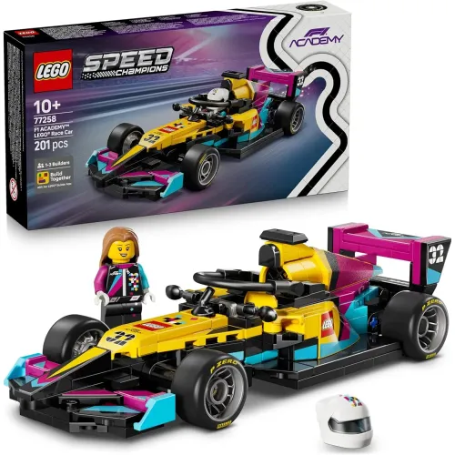 LEGO Speed Champions Auto da corsa F1 Academy 77258, confezione