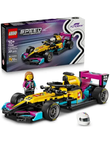 LEGO Speed Champions Auto da corsa F1 Academy 77258, confezione