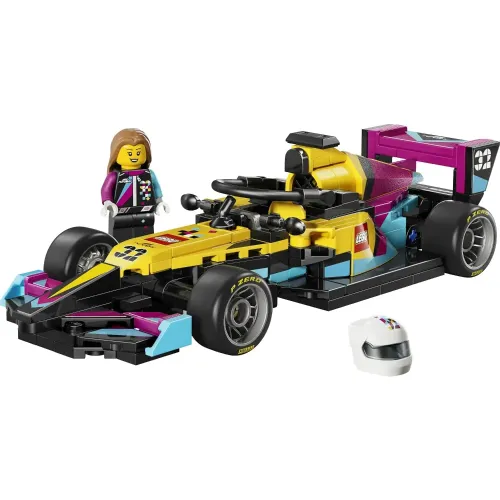 LEGO monoposto F1 Academy costruita