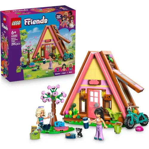LEGO Friends Cabina glamping nella natura 42682, confezione