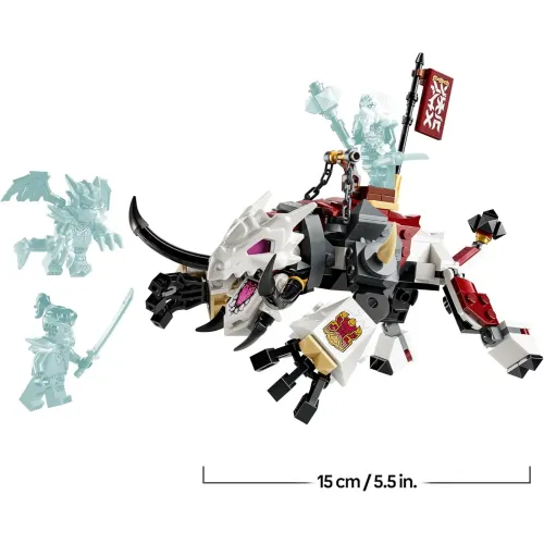 LEGO bestia drago Grimtak costruita