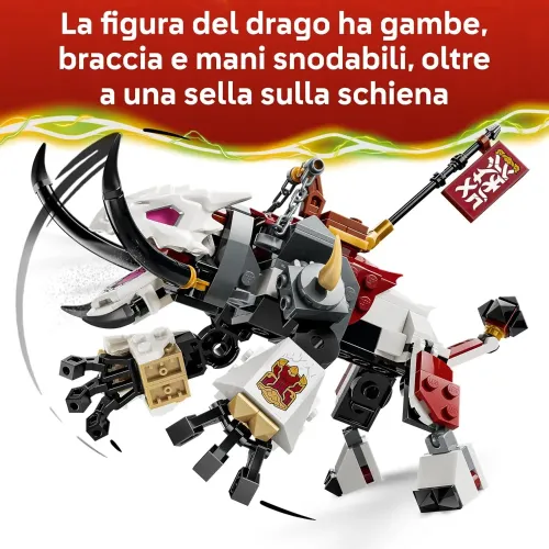 LEGO 71863 drago snodabile