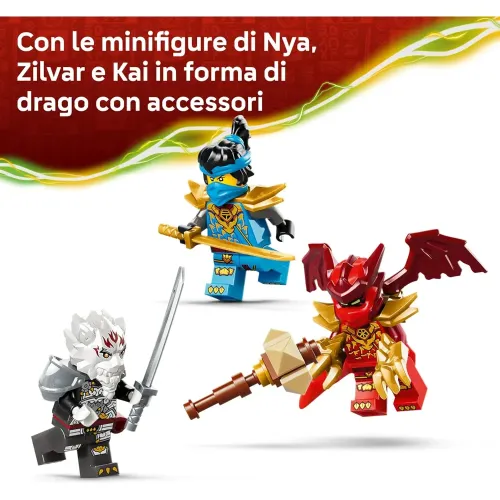 LEGO Ninjago minifigure con accessori