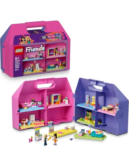 LEGO Friends Valigetta creativa Casa delle bambole 42697, confezione