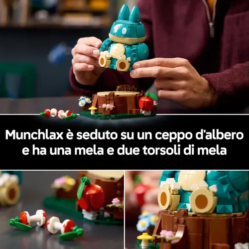 LEGO Munchlax con le mele