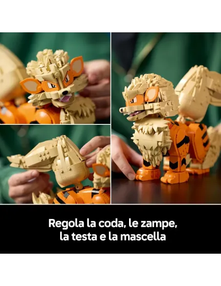 LEGO 72160 coda e zampe regolabili