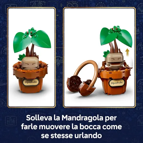 LEGO Mandragola estratta dal vaso