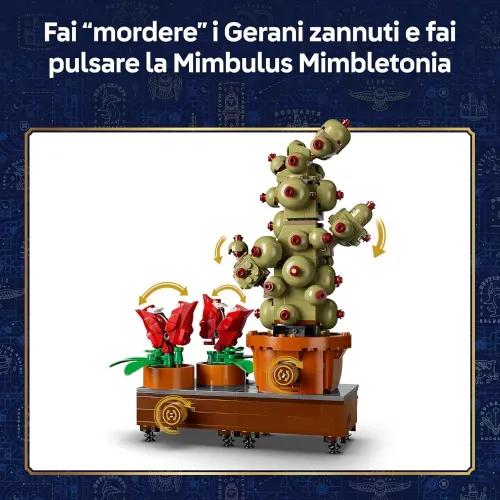 LEGO piante di Erbologia esposte