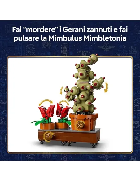 LEGO piante di Erbologia esposte