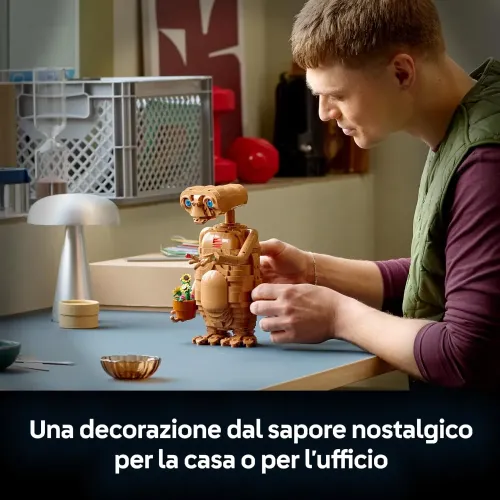LEGO E.T. esposto in casa